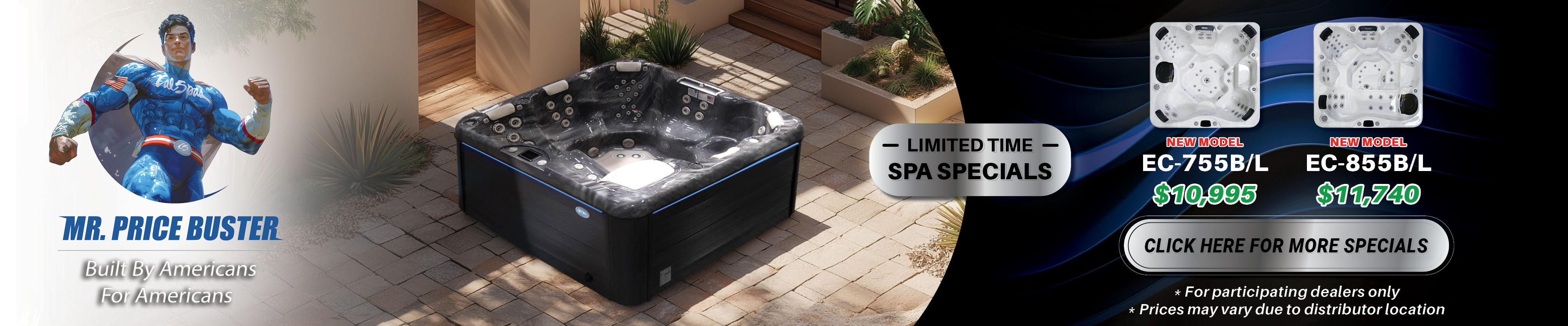 Calspas hot tub being used in a family setting - Gladstone