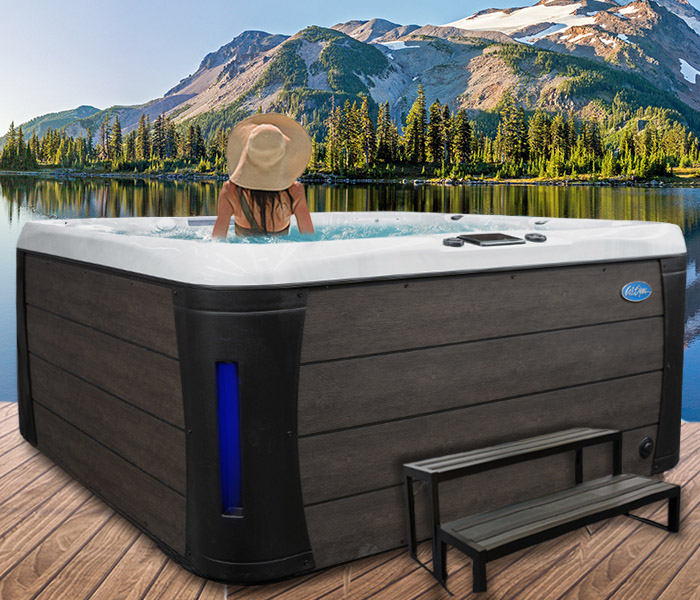 Calspas hot tub being used in a family setting - hot tubs spas for sale Gladstone